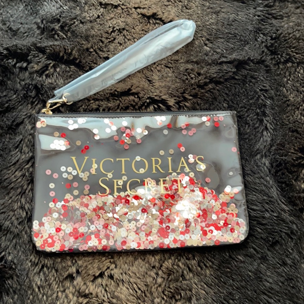 NEW-Victoria’s Secret Sequins Clutch